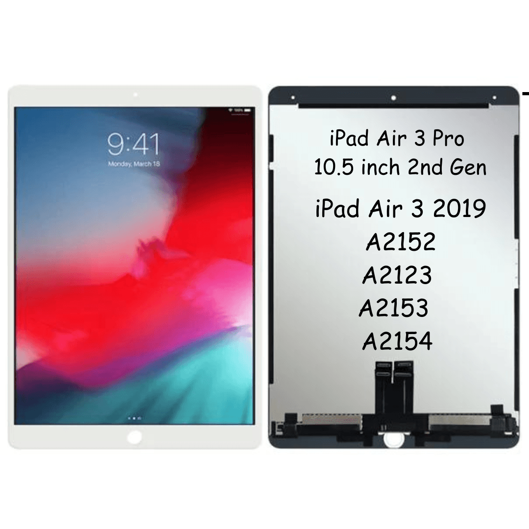 LCD Screen with Digitizer Full Assembly for iPad Air 3 (2019) A2152 A2123 A2153 A2154 / iPad Air 3 Pro 10.5 inch 2nd Gen.(White) - Best Cell Phone Parts Distributor in Canada, Parts Source LCD Screen with Digitizer Full Assembly for iPad Air 3 (2019) A2152 A2123 A2153 A2154 / iPad Air 3 Pro 10.5 inch 2nd Gen.(White) - Best Cell Phone Parts Distributor in Canada, Parts Source